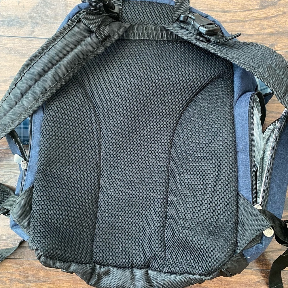 Fisher-Price Backpack Diaper Bag, Blue - Picture 3 of 16